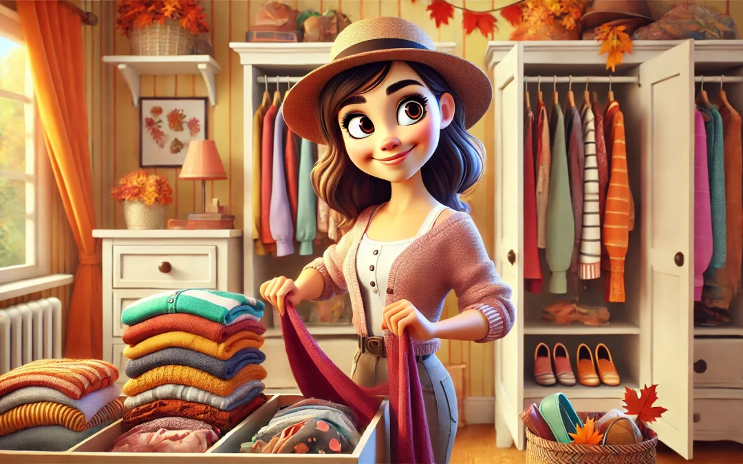 Decluttering autunnale del guardaroba